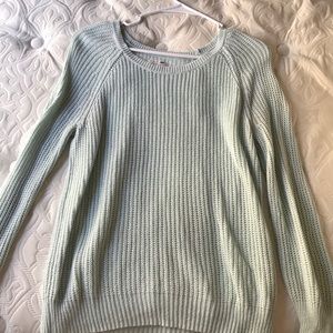 Gently worn blue sweater